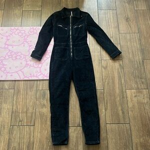 Free People Size S Corduroy Jump Suit